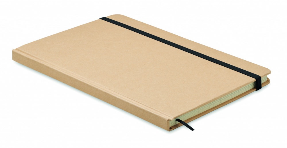Logo trade promotional products picture of: A5 recycled carton notebook