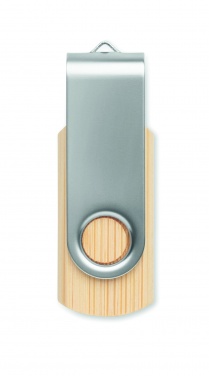 Logo trade corporate gifts picture of: Techmate bamboo USB 16GB       MO6898-40