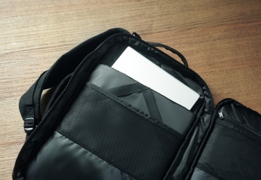 Logo trade promotional item photo of: Backpack 600D RPET