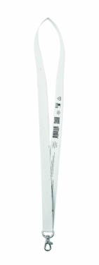 Logo trade corporate gifts image of: Seed paper lanyard w/hook