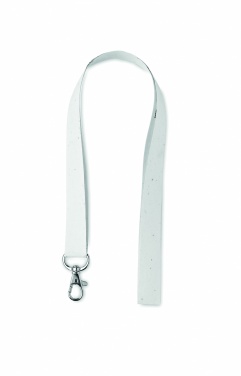 Logotrade promotional merchandise photo of: Seed paper lanyard w/hook