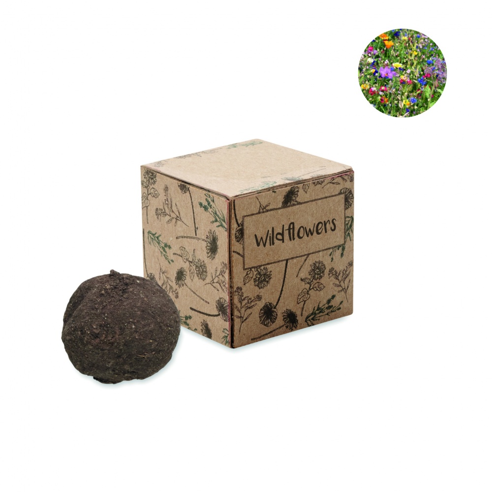 Logo trade promotional product photo of: Seed bomb growing kit