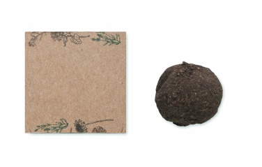 Logo trade business gifts image of: Seed bomb growing kit