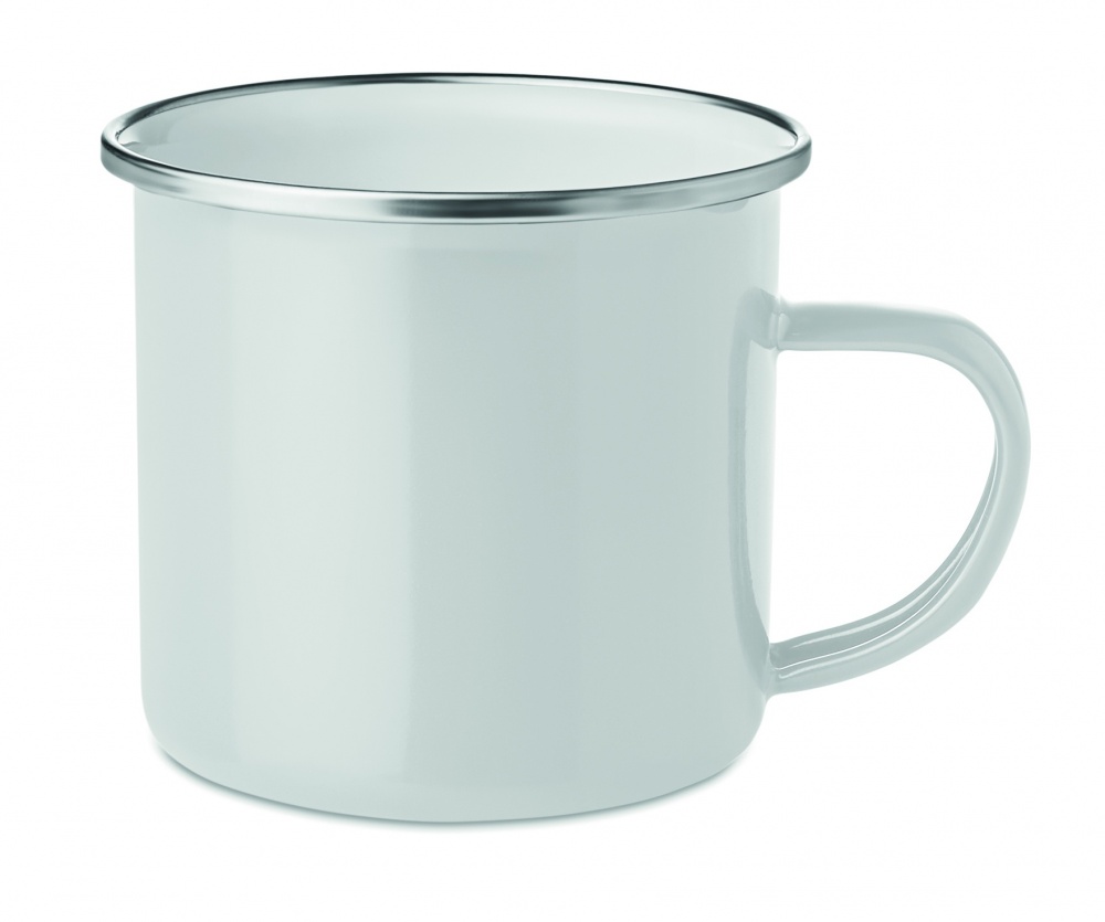 Logo trade advertising products image of: Sublimation mug enamel 350ml