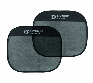 Logo trade business gifts image of: Set of 2 car sun shades