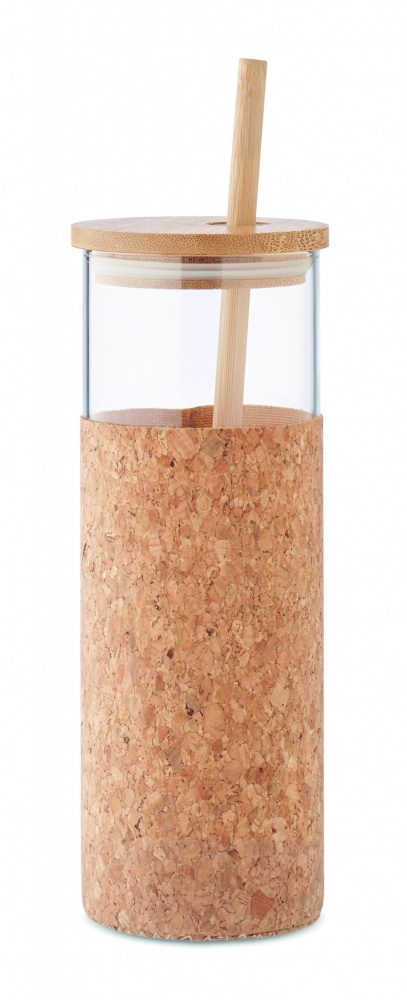 Logotrade corporate gift image of: Glass tumbler sleeve 450 ml