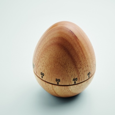 Logotrade promotional item image of: Pine wood egg timer
