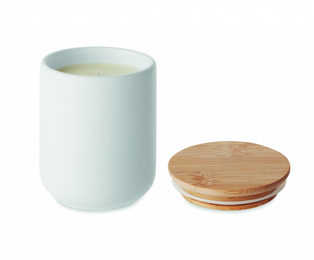 Logotrade promotional product image of: Plant based wax candle 200 gr