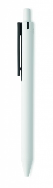 Logo trade advertising product photo of: Recycled ABS push button pen