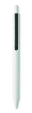 Logo trade promotional items picture of: Recycled ABS push button pen