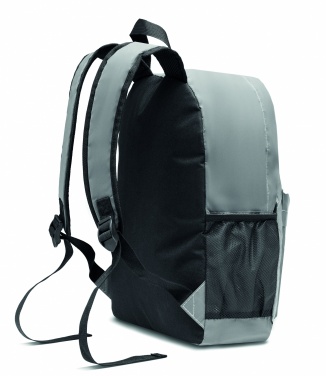 Logotrade promotional gift picture of: High reflective backpack 190T