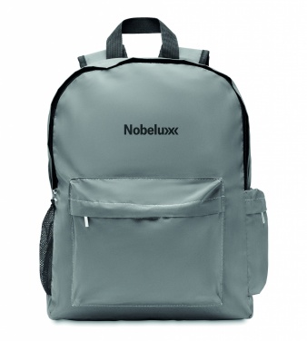 Logo trade promotional giveaways image of: High reflective backpack 190T