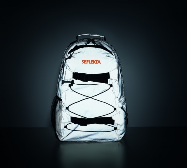 Logo trade promotional item photo of: High reflective backpack 190T