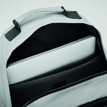 Logo trade promotional merchandise picture of: High reflective backpack 190T