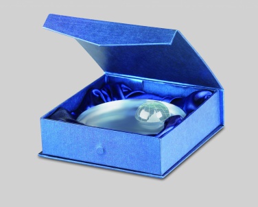 Logo trade promotional gifts picture of: Globe glass trophy