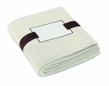 Logo trade promotional products picture of: Fleece blanket.240 gr/m2