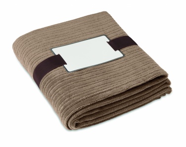 Logo trade promotional merchandise photo of: Fleece blanket.240 gr/m2