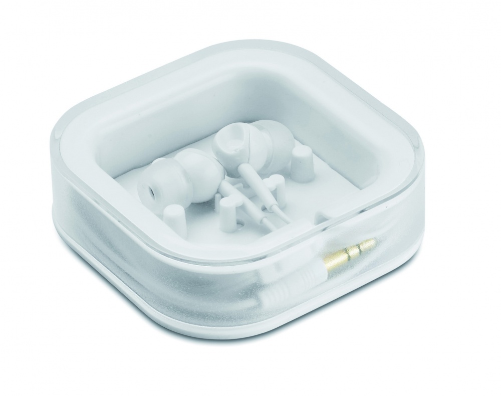 Logo trade promotional products image of: Ear plug with silicone