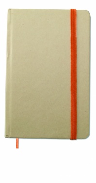 Logotrade promotional gift picture of: A6 recycled notebook 96 plain