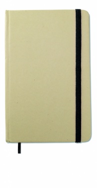 Logotrade promotional item picture of: A6 recycled notebook 96 plain