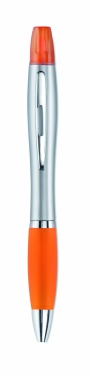 Logotrade promotional giveaway image of: 2 in 1 ball pen