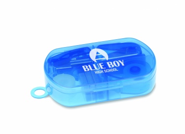 Logo trade promotional gift photo of: Stationery set in plastic box