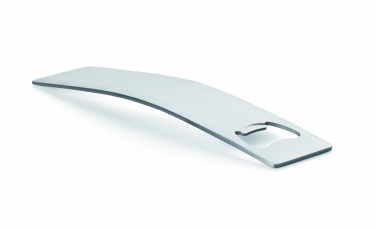 Logo trade promotional merchandise image of: Stainless steel bottle opener