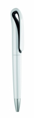 Logo trade promotional giveaways picture of: ABS twist ball pen