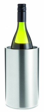 Logo trade promotional gift photo of: Stainless steel bottle cooler
