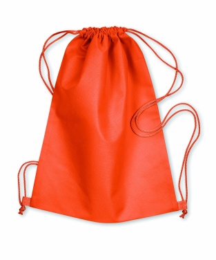 Logo trade business gift photo of: 80gr/m² nonwoven drawstring