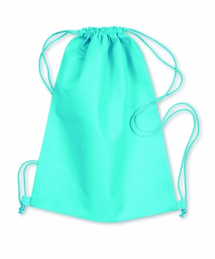 Logo trade advertising products image of: 80gr/m² nonwoven drawstring