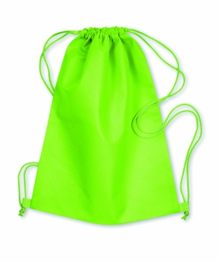 Logo trade promotional items picture of: 80gr/m² nonwoven drawstring