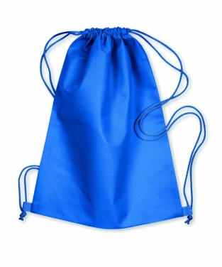 Logo trade promotional items image of: 80gr/m² nonwoven drawstring