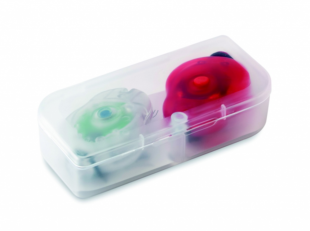 Logotrade corporate gift picture of: 2 bicycle lights in PP box