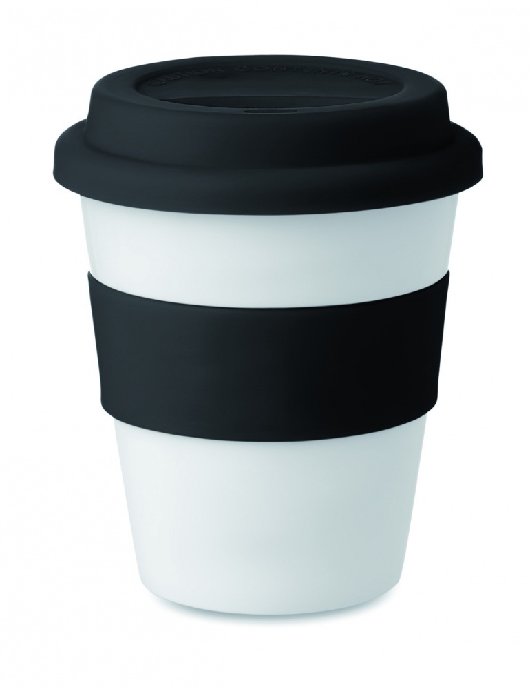 Logo trade promotional giveaway photo of: PP tumbler with silicone lid