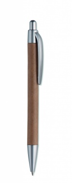 Logo trade promotional items picture of: Carton barrel ball pen