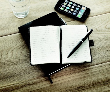 Logotrade advertising product image of: A6 notebook with pen 72 lined