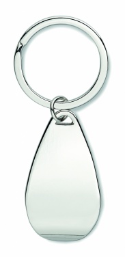 Logo trade promotional items picture of: Bottle opener key ring Tornio