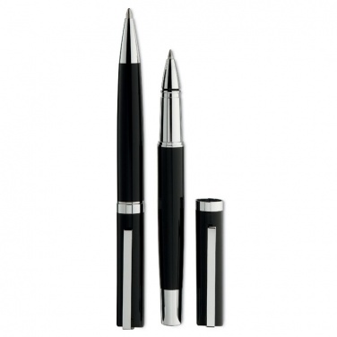 Logo trade promotional gifts picture of: Pen and roller in paper box