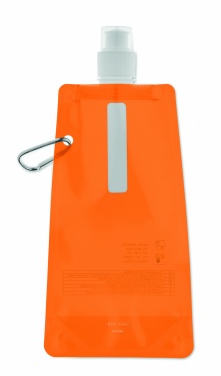 Logo trade business gifts image of: Foldable water bottle