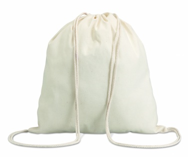 Logotrade business gift image of: 100gr/m² cotton drawstring bag