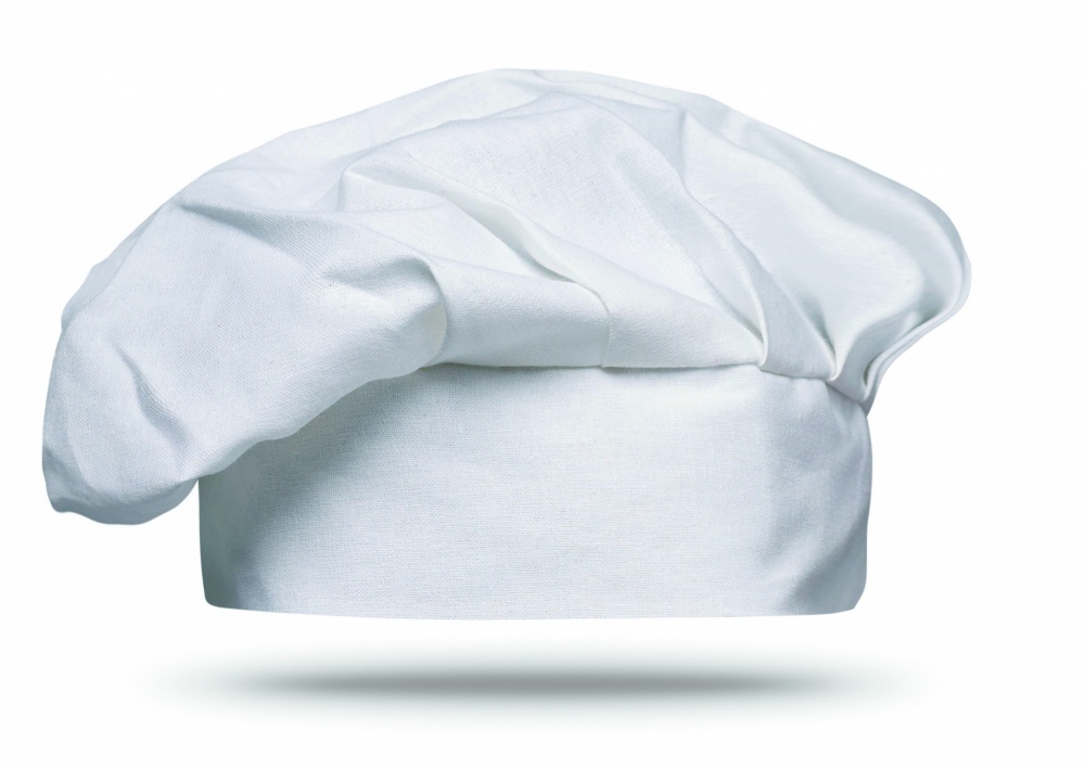 Logo trade corporate gift photo of: Cotton chef hat 130 gsm