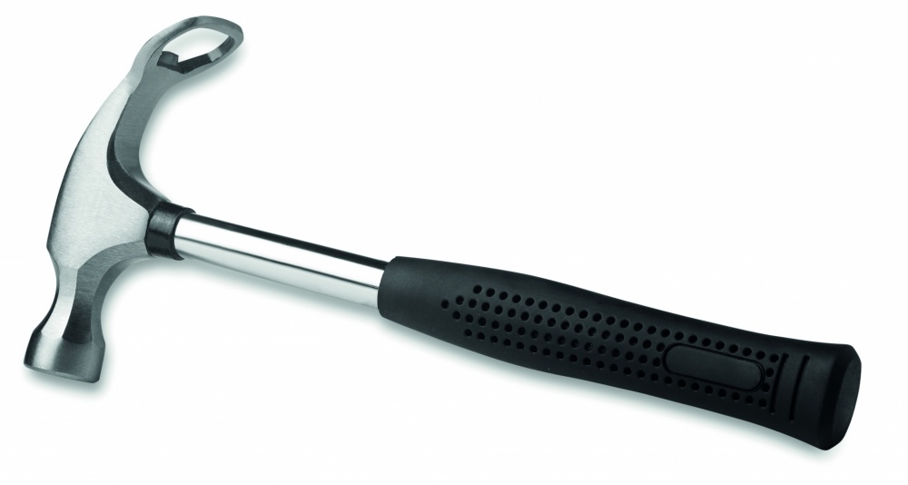 Logo trade promotional giveaway photo of: Hammer with bottle opener
