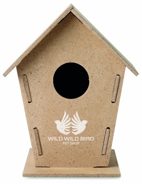 Logo trade corporate gift photo of: Wooden bird house
