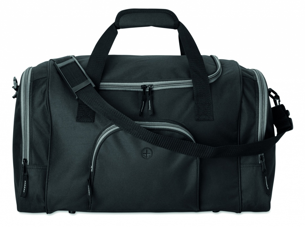Logo trade corporate gifts image of: Sports bag in 600D