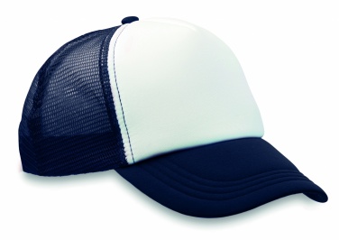 Logo trade advertising products image of: Truckers cap