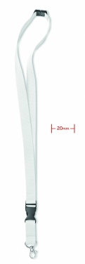 Logotrade business gifts photo of: Lanyard hook and buckle 20 mm