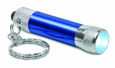 Logotrade promotional giveaway image of: Aluminium torch with key ring