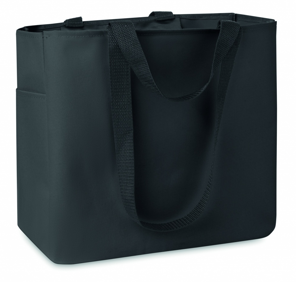 Logo trade promotional gifts picture of: 600D Polyester shopping bag