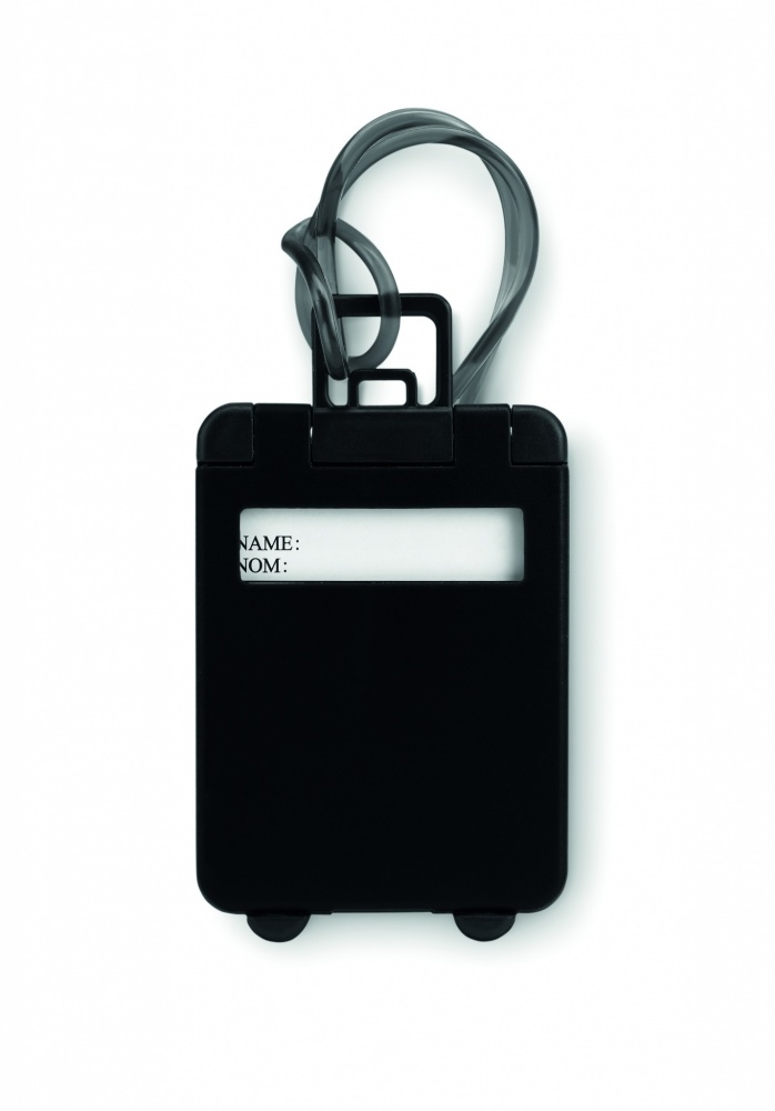 Logotrade advertising products photo of: Luggage tags plastic